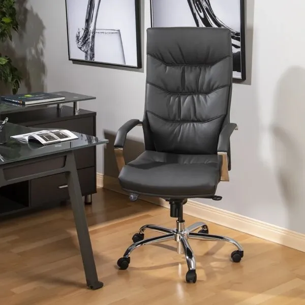 das-132537 كرسي مكتب ظهر وسط بريجو - الصورة 1